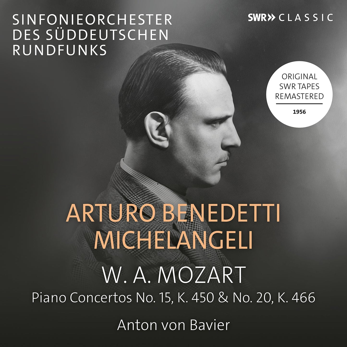 Mozart: Piano Concertos No. 15, K.450 & No. 20, K.466