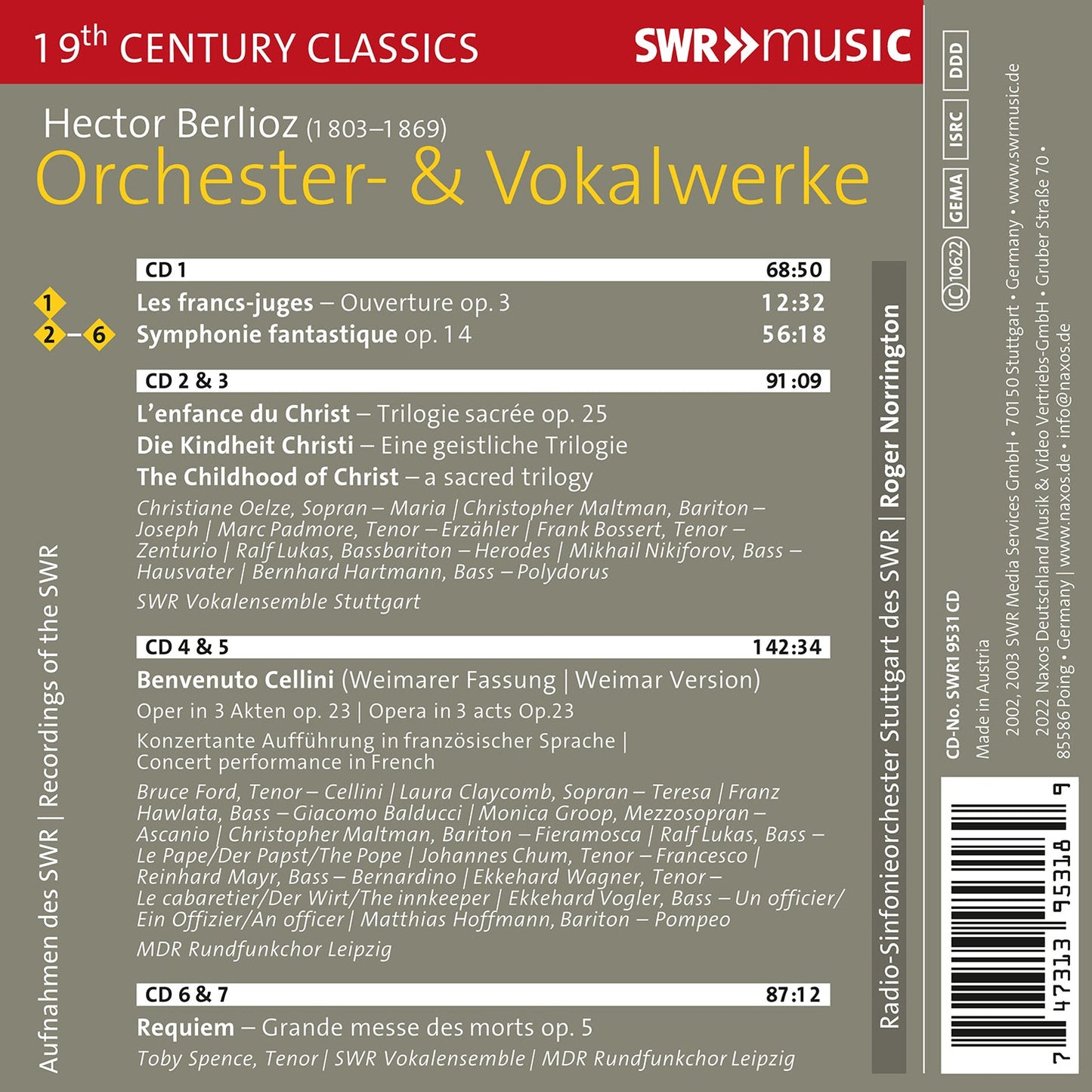 Norrington Conducts Berlioz