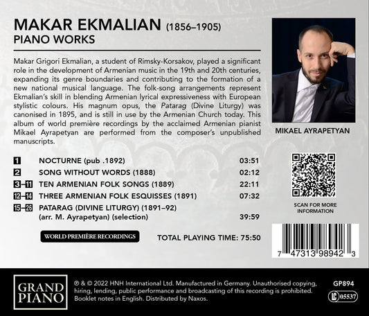 Ekmalian: Piano Works