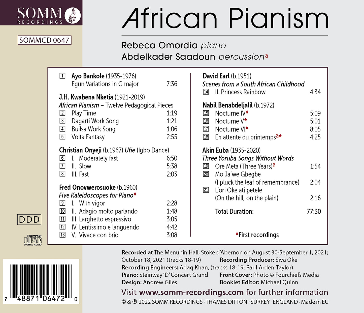 African Pianism