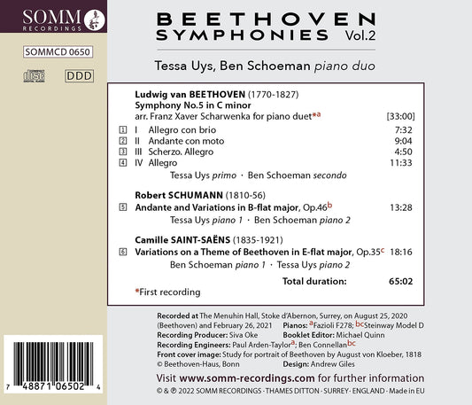 Beethoven: Symphonies, Vol.2