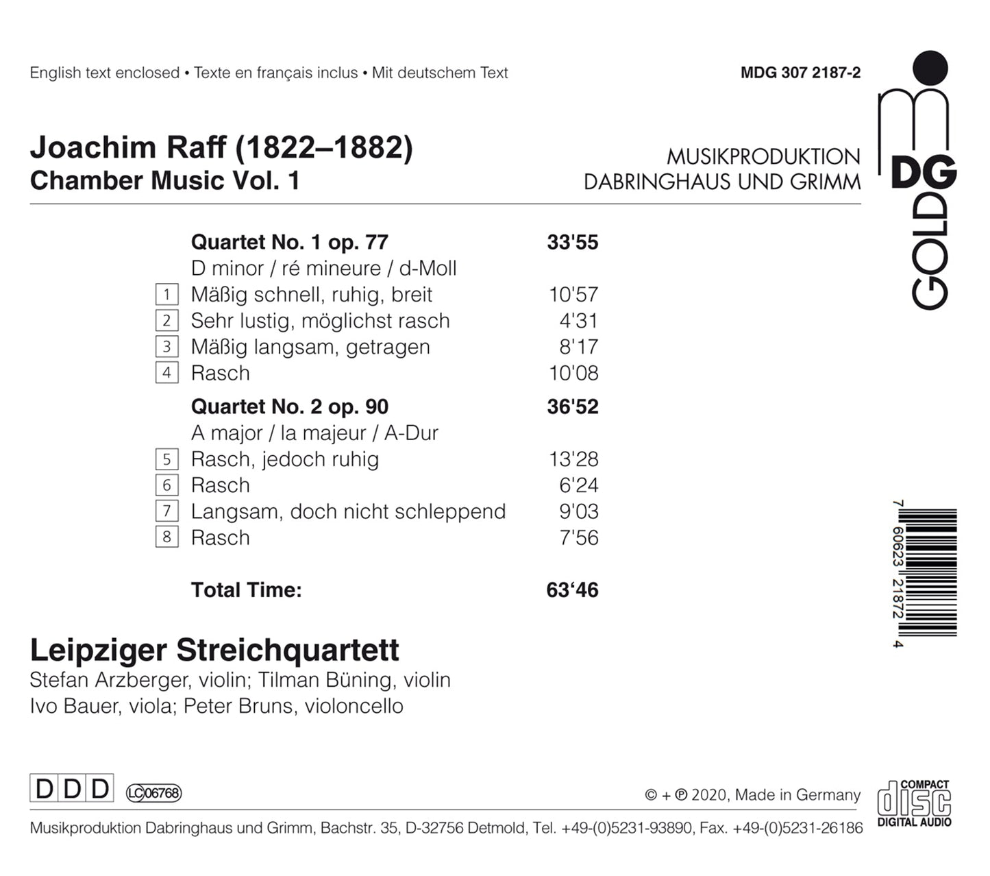 V1: Chamber Music