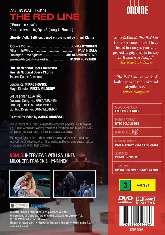 Sallinen: The Red Line
