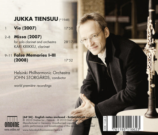 Tiensuu: Vie - Missa - False memories I-III