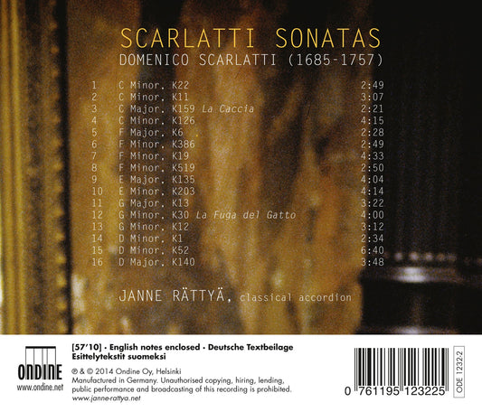 Scarlatti: Sonatas (Arr. J. Rättyä for Accordion)
