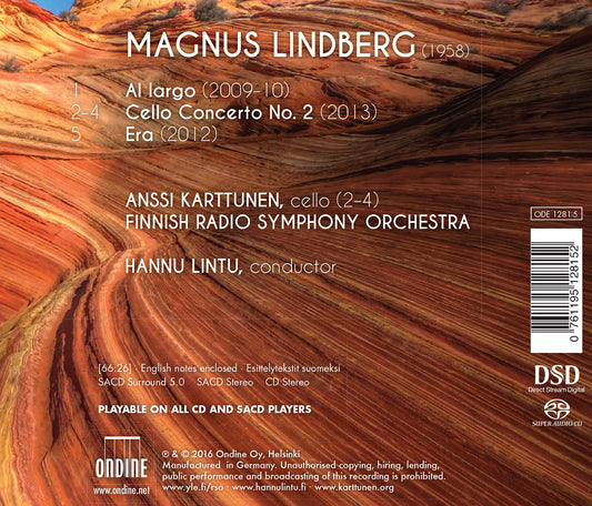 Magnus Lindberg: Al largo, Cello Concerto No. 2 & Era