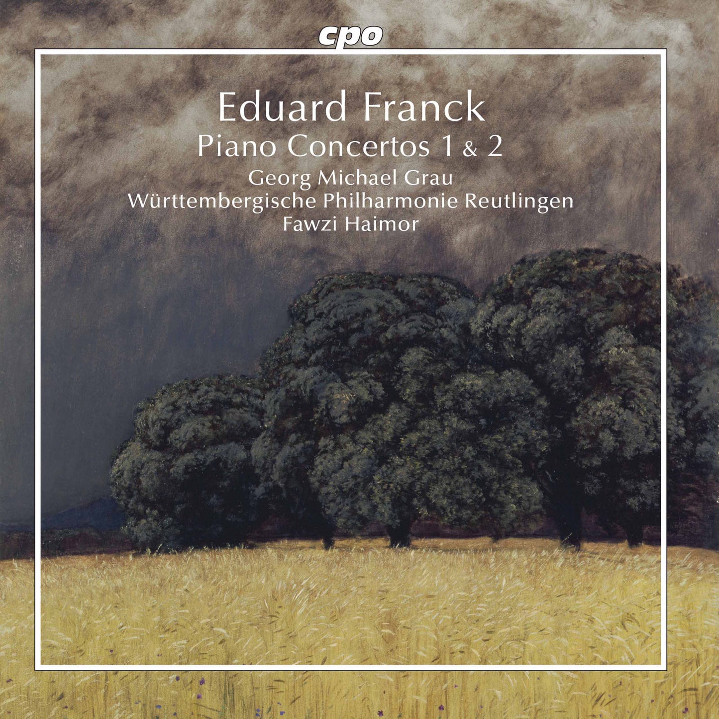 Franck: Piano Concerto No. 1 In D Minor, Op. 13 And Piano Co Georg Michael Grau, Württembergische Philharmonie Reutlingen, Fawzi Haimor