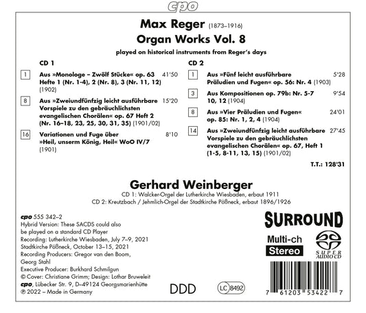 Organ Works, Vol. 8