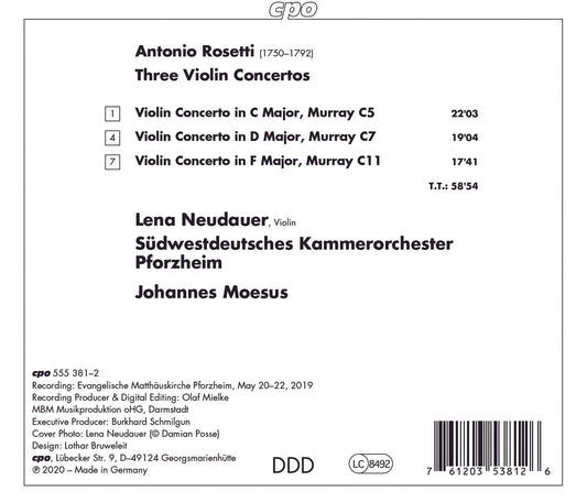 VIOLIN CONCERTOS