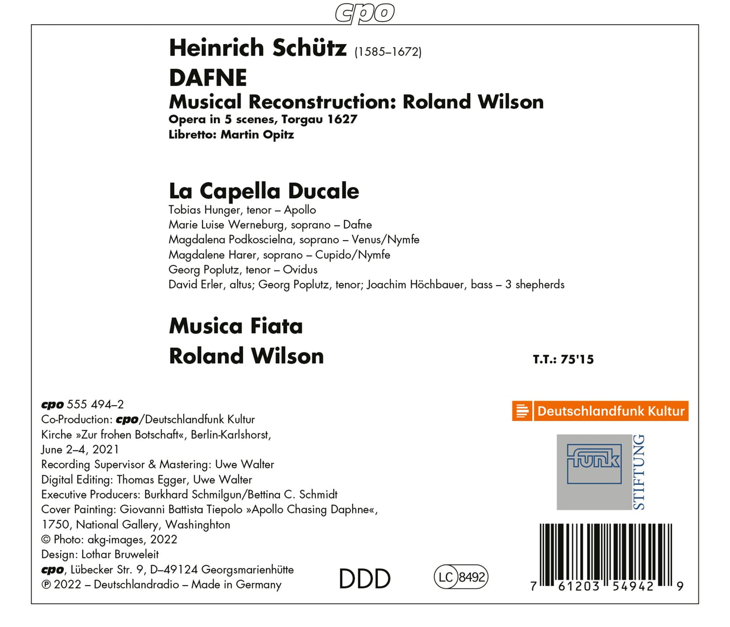 Schutz: Dafne