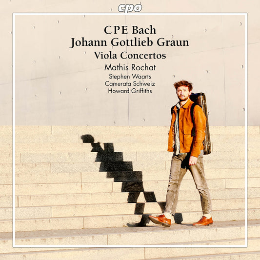 C.P.E. Bach & Graun: Viola Concertos Mathis Rochat, Stephen Waarts, Christine Theus, Camerata Schweiz