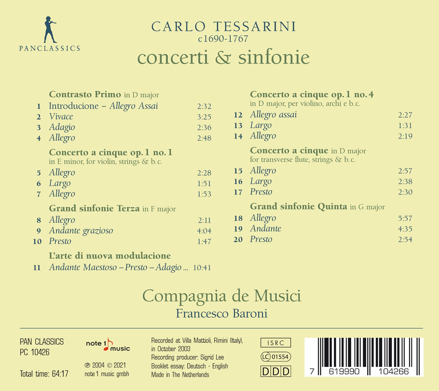Concerti & Sinfonie