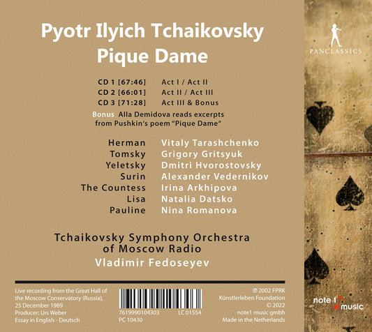 Tchaikovsky: Pique Dame