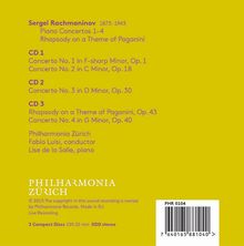 Rachmaninov: Piano Concertos Nos. 1-4 - Rhapsody on a Theme
