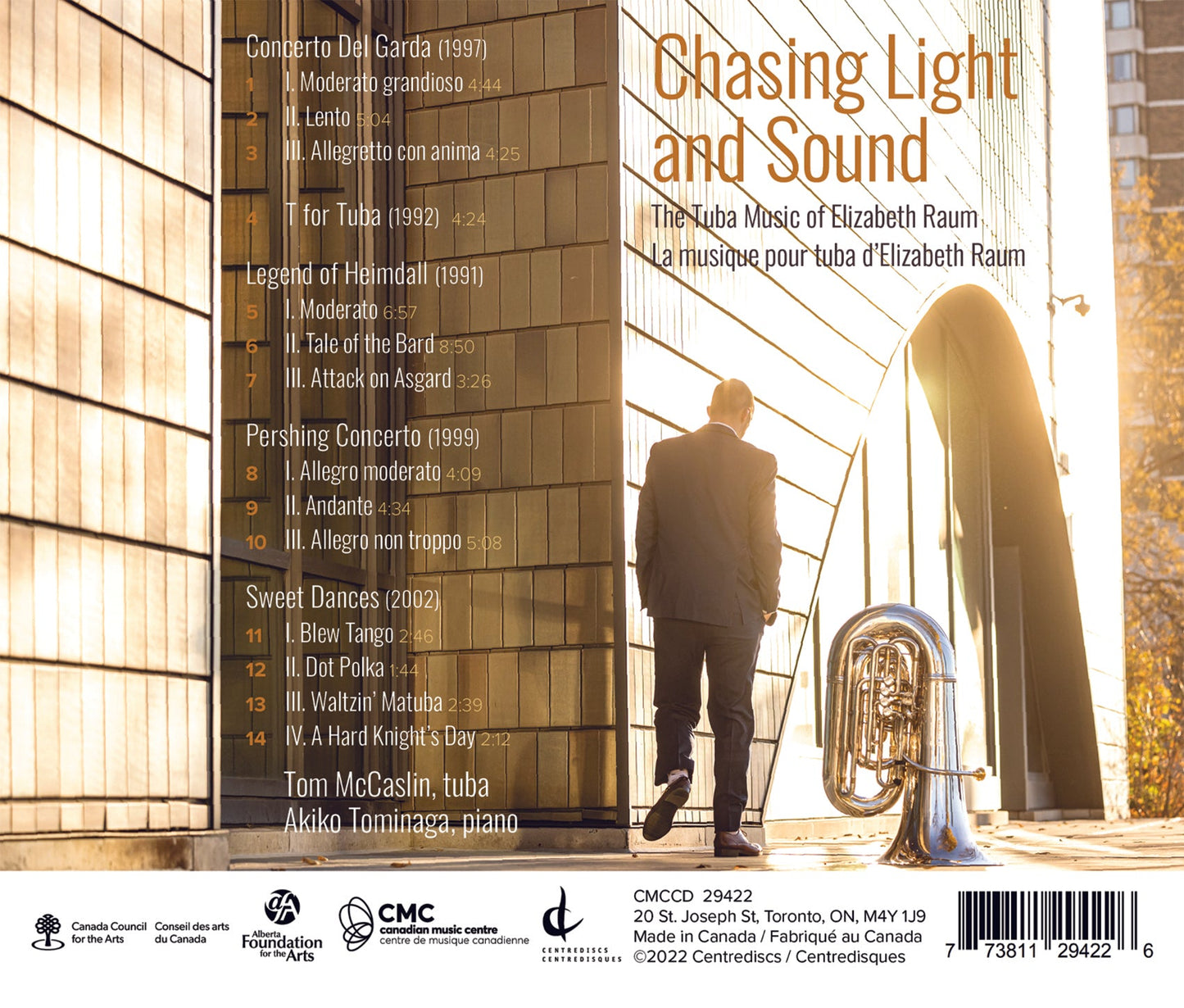 Raum: Chasing Light & Sound - The Tuba Music Of Elizabeth Ra