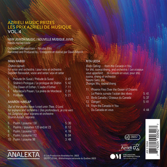 New Jewish Music, Vol. 4 / Orchestre Metropolitan; Nicholas Ellis