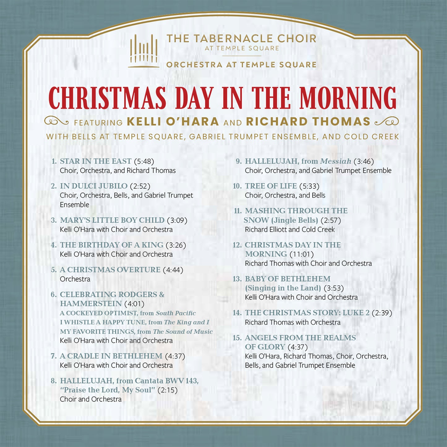 Christmas Day In The Morning
