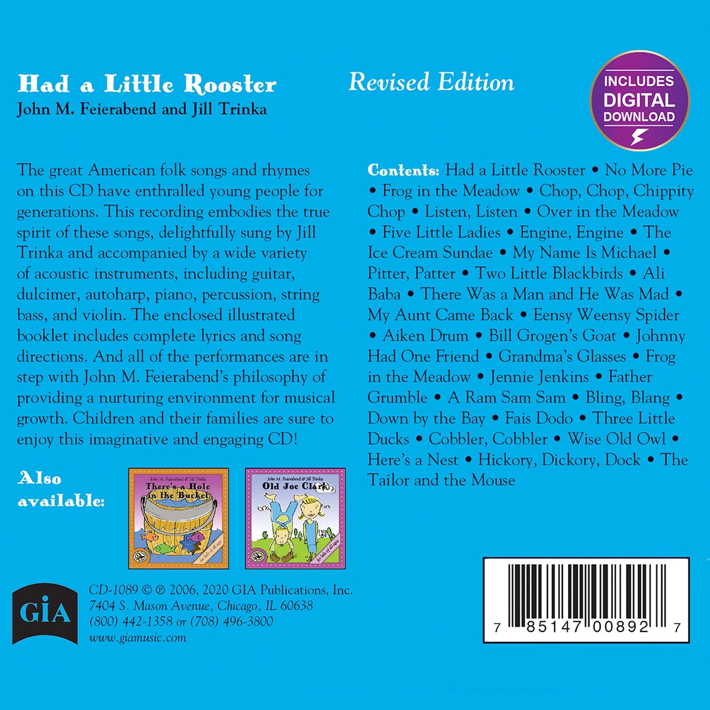 Had A Little Rooster (Revised Edition)