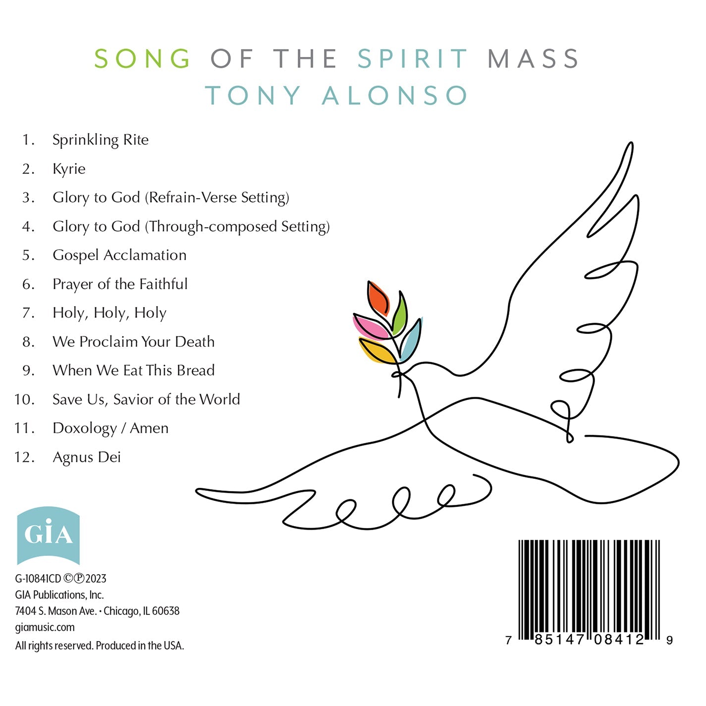 Alonso: Song of the Spirit Mass