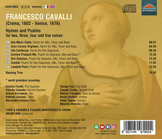 Cavalli: Hymns and Psalms
