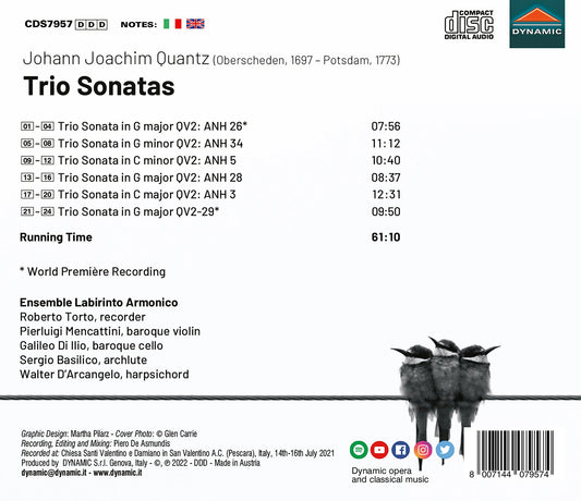 Quantz: Trio Sonatas