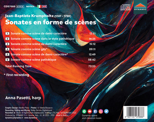 Krumpholz: Sonates En Forme De Scenes