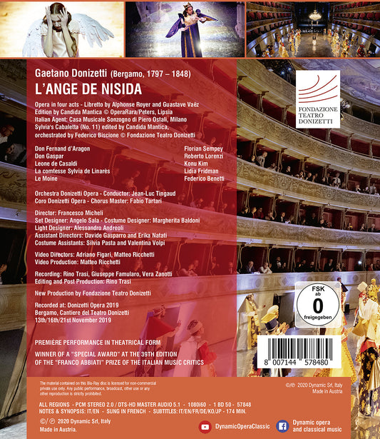 Donizetti: L'Ange De Nisida