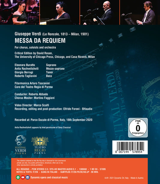 Verdi: Messa Da Requiem