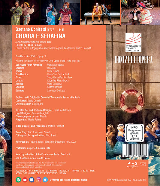 Donizetti & Romani: Chiara E Serafina