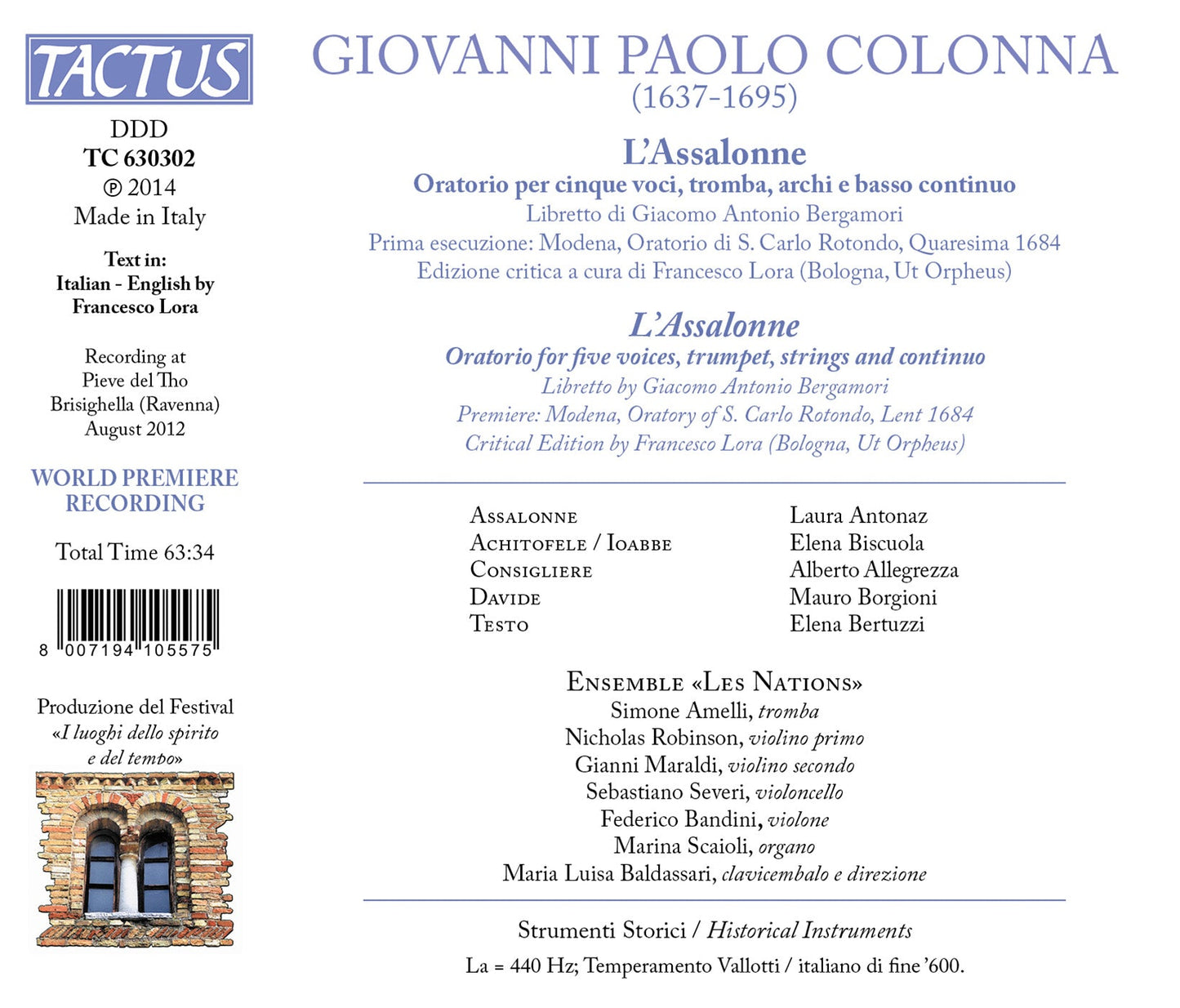 Colonna: L'Assalonne