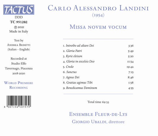 Landini: Missa novem vocum