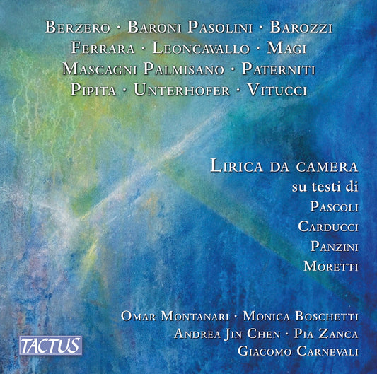 Lirica da Camera su testi di Pascoli, Carducci, Panzini, & M