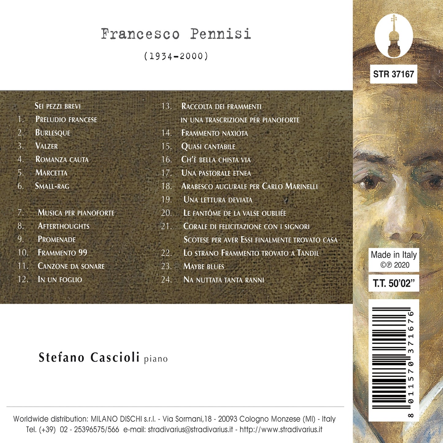 Francesco Pennisi: Complete Works For Solo Piano
