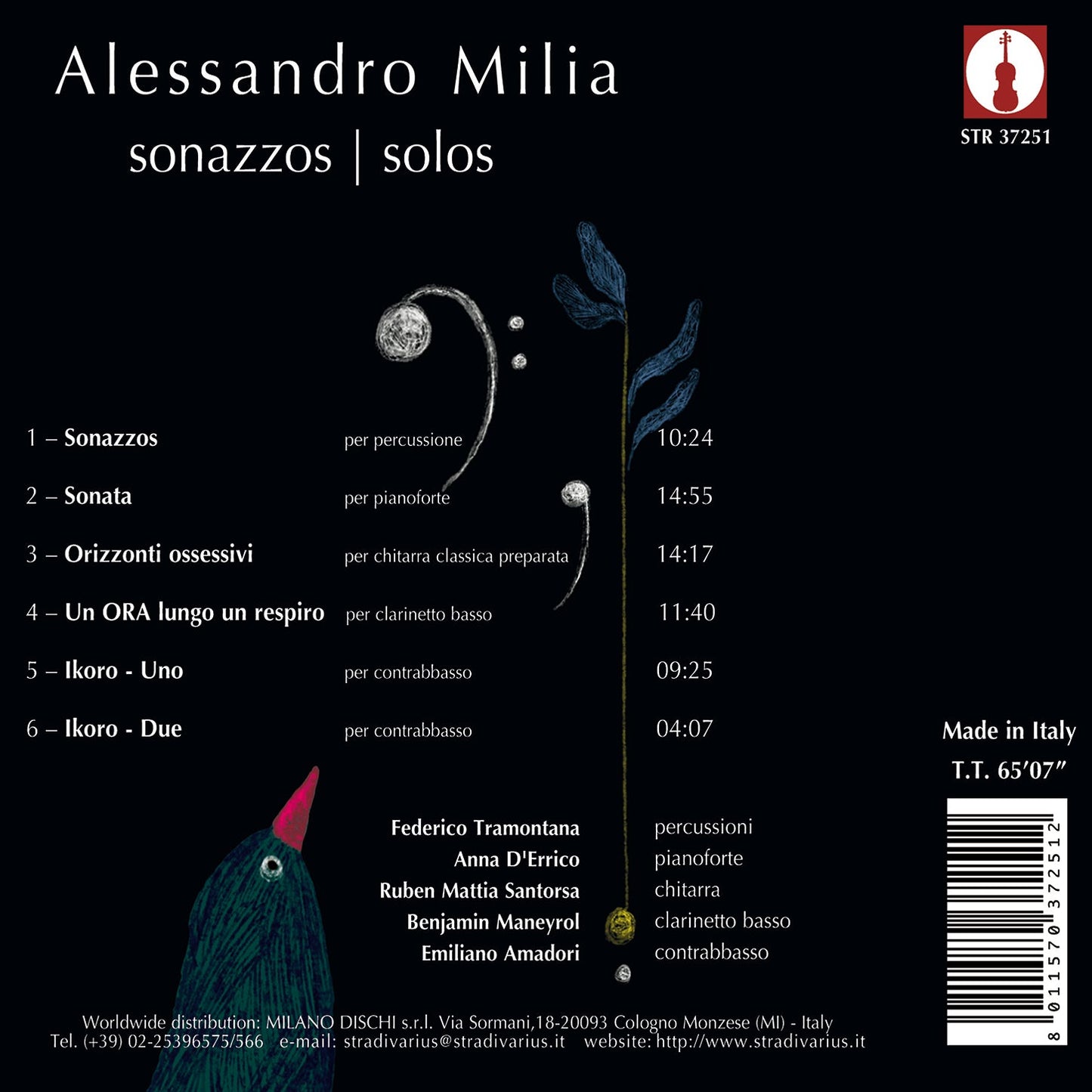 Milia: Sonazzos - Solos