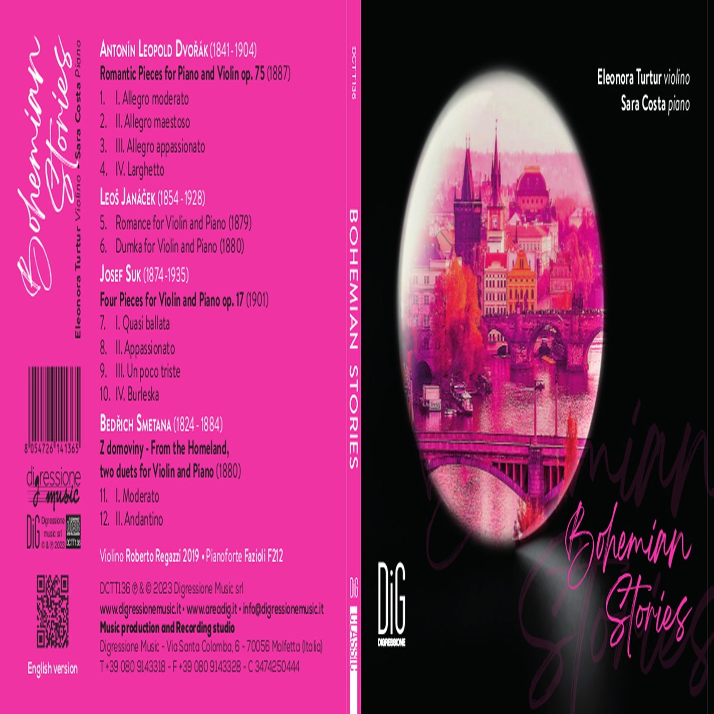 Dvorak, Janacek, Smetana & Suk: Bohemian Stories