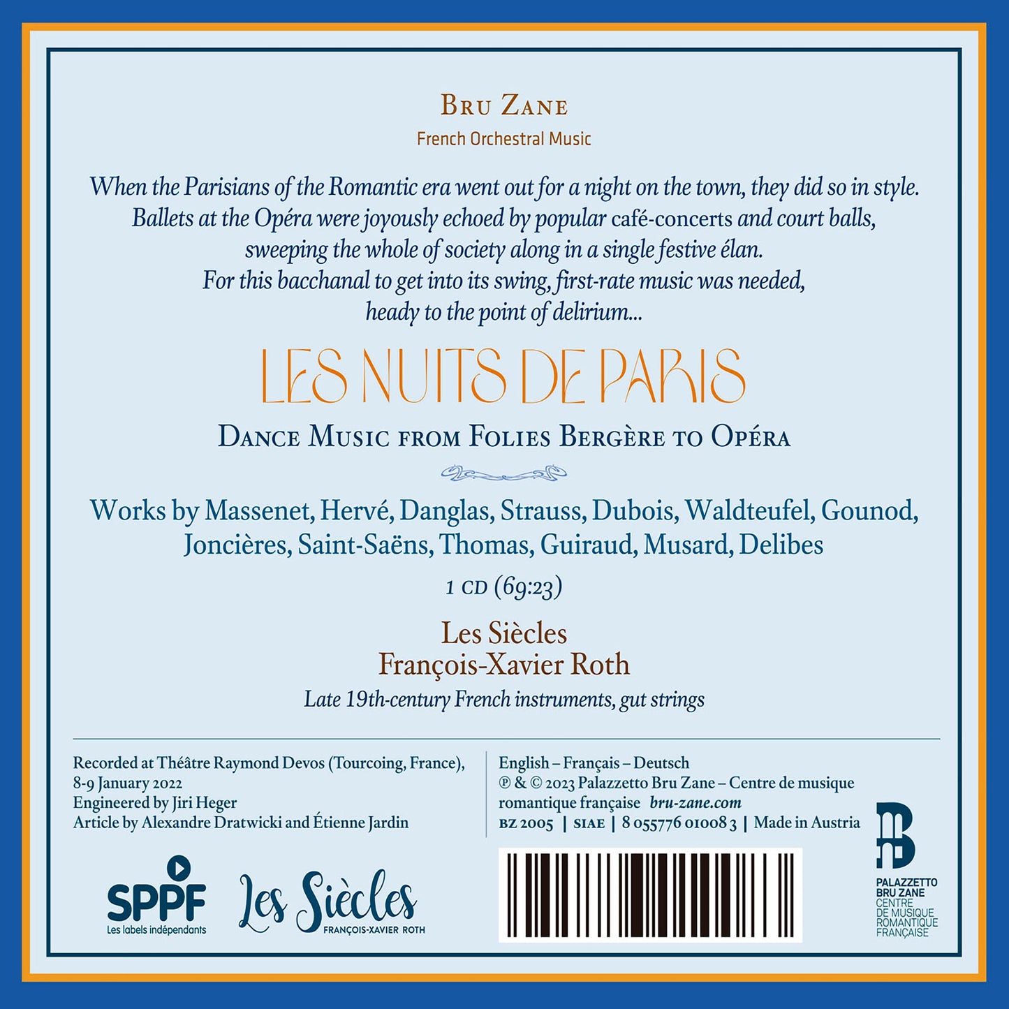 Delibes, Dubois, Massenet, Saint-Saens & Thomas: Les Nuits D