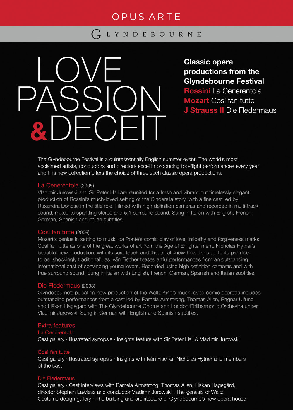 Love, Passion & Deceit