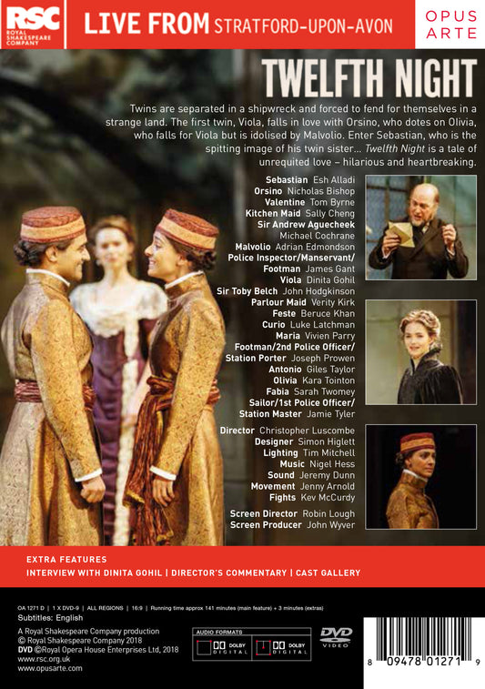 Shakespeare: Twelfth Night Various