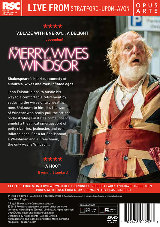 Shakespeare: The Merry Wives Of Windsor Various