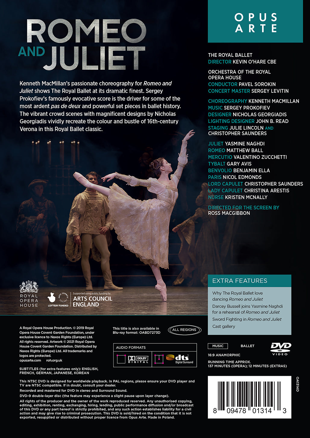 Prokofiev: Romeo And Juliet Orchestra Of The Royal Opera House, Sorokin