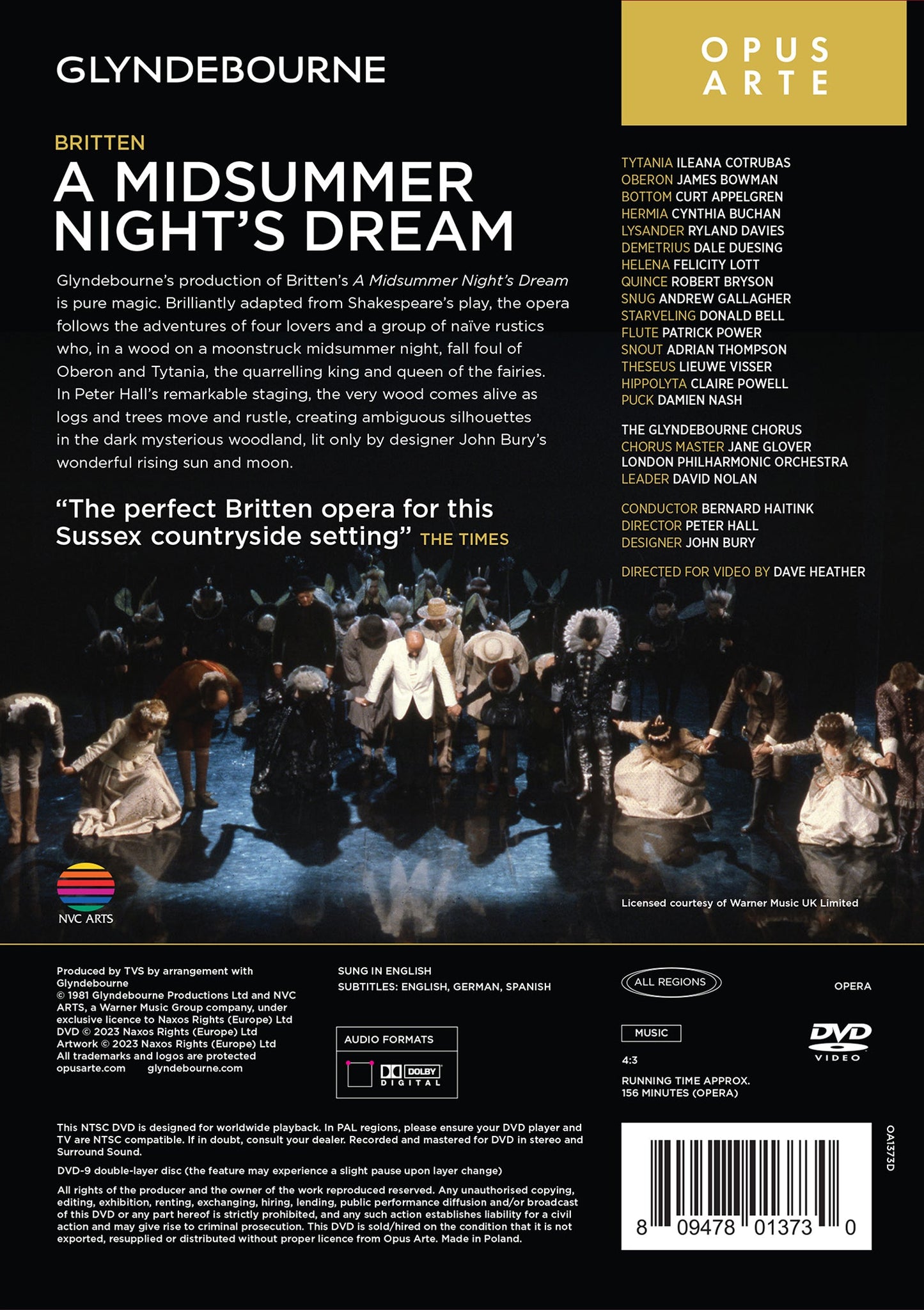 Britten: A Midsummer Night's Dream