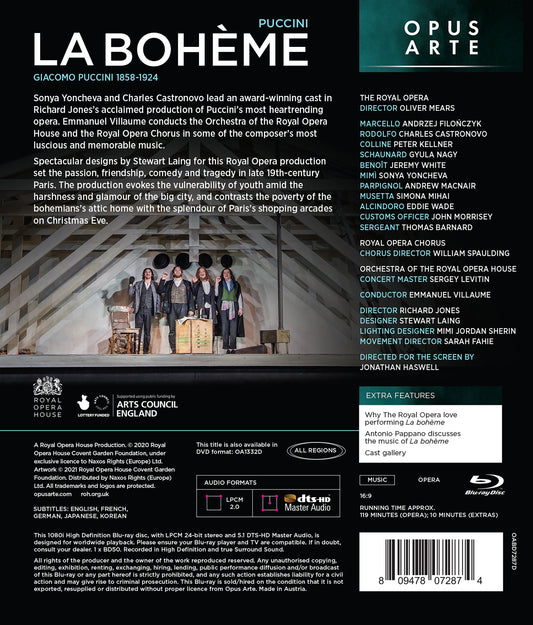 Puccini: La Bohème  Royal Opera Chorus, The Orchestra Of The Royal Opera House