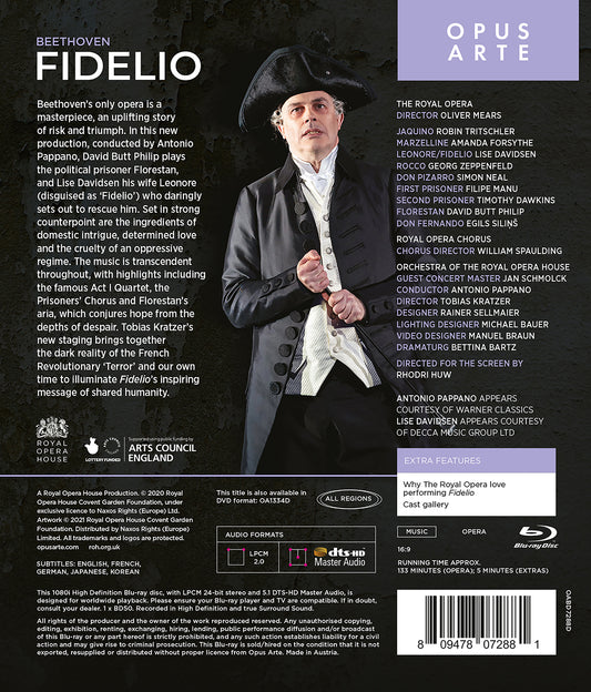 Beethoven: Fidelio  David Butt Philip, Lise Davidsen, Georg Zeppenfeld, Simon Neal, Amanda Forsythe, Robin Tritschler, E