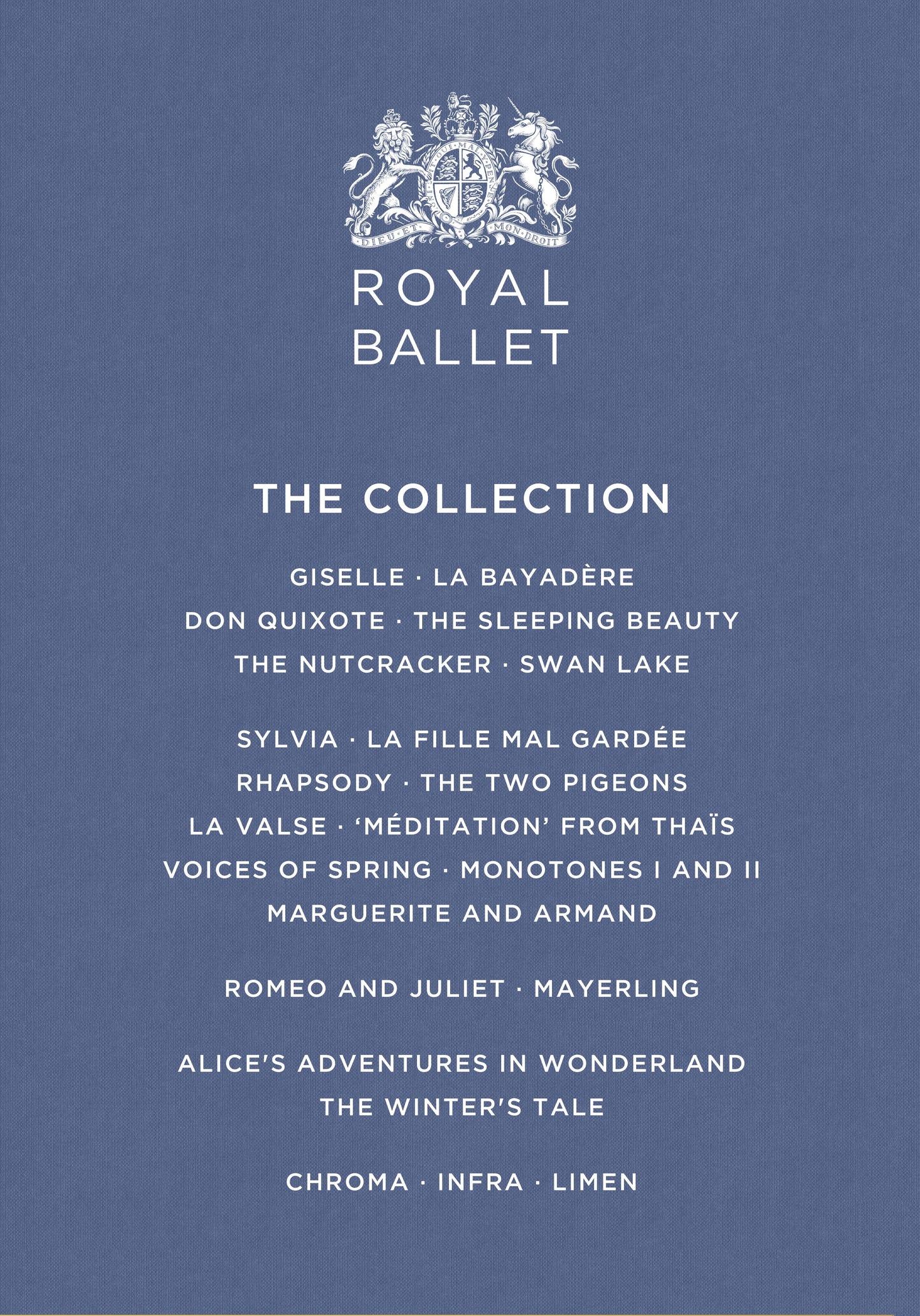 The Royal Ballet Collection Orchestra Of The Royal Opera House