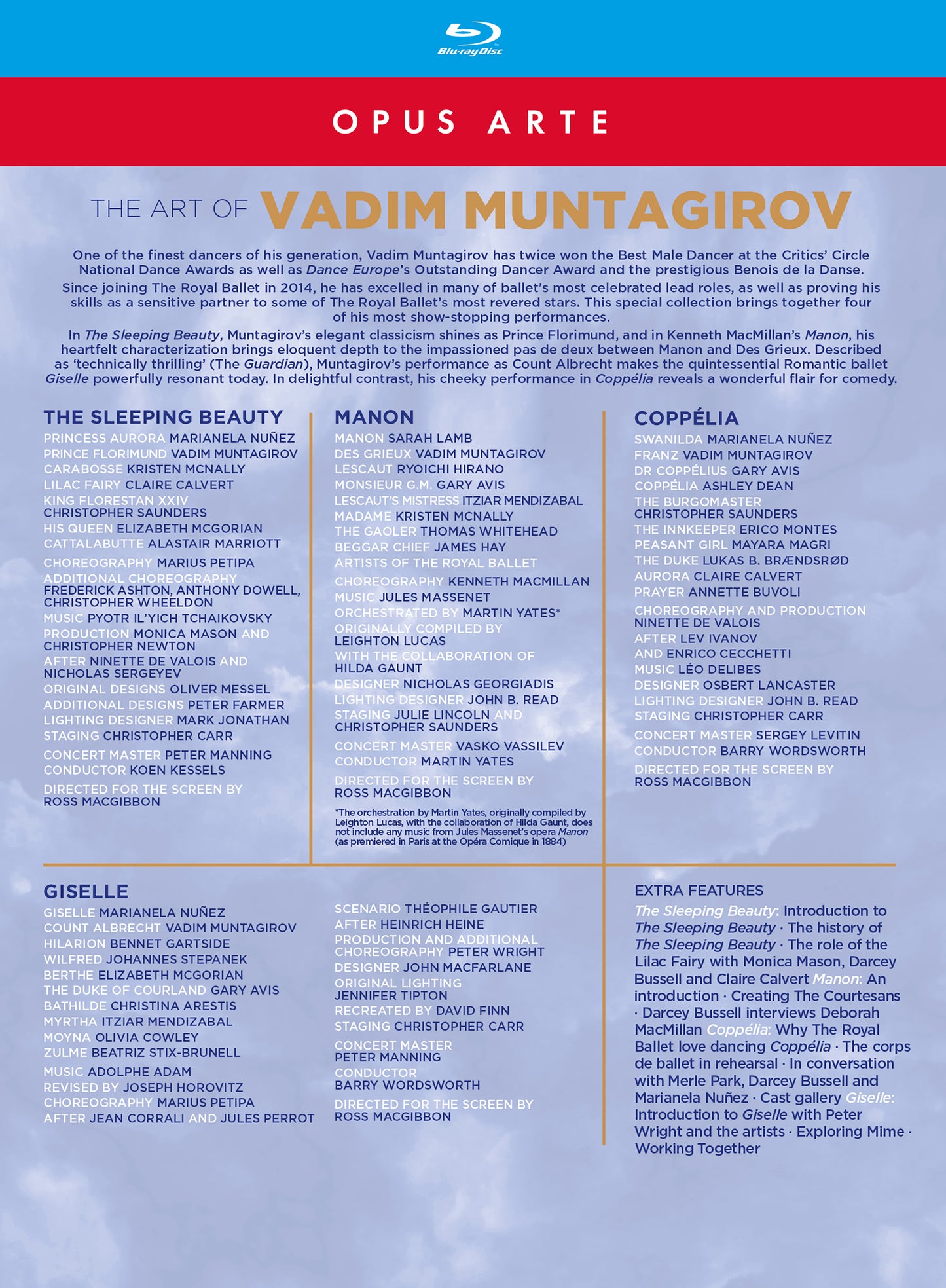 The Art Of Vadim Muntagirov  Marianela Nunez, Vadim Muntagirov, Kristen Mcnally, Claire Calvert, Christopher Saunders, Elizabeth