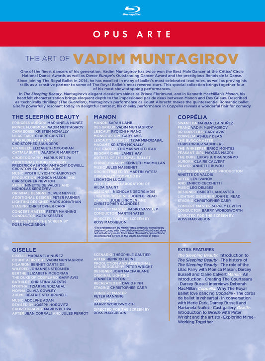 The Art Of Vadim Muntagirov  Marianela Nunez, Vadim Muntagirov, Kristen Mcnally, Claire Calvert, Christopher Saunders, Elizabeth