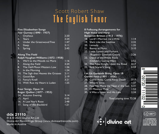 The English Tenor / Scott Robert Shaw