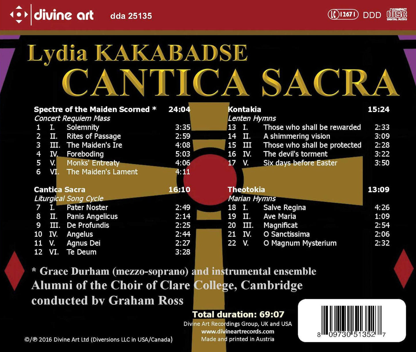 Cantica Sacra / Lydia Kakabadse