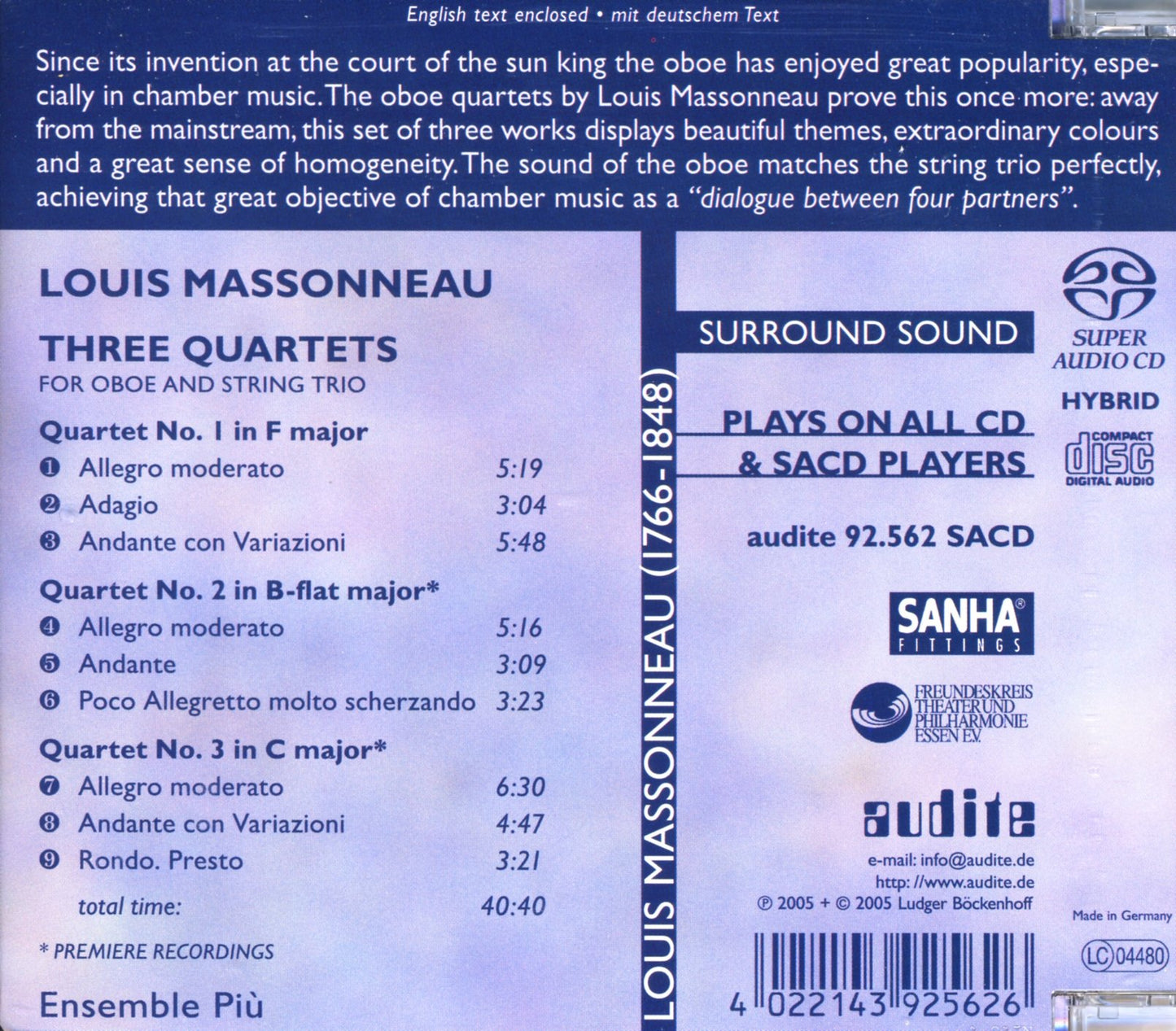OBOE QUARTETS
