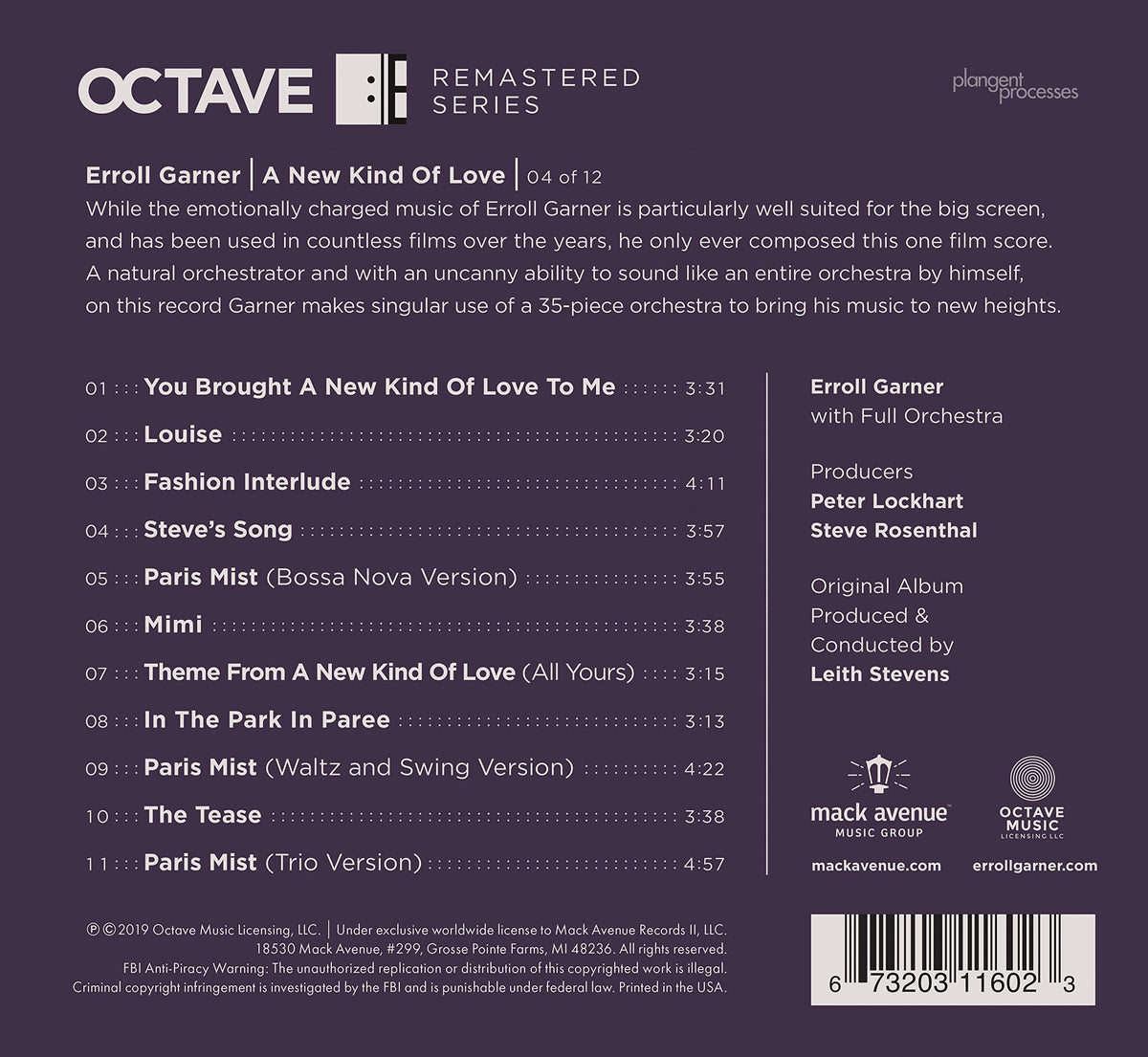 NEW KIND OF LOVE (OCTAVE REMASTERED SERIES)